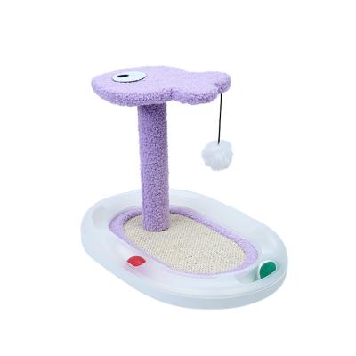 China New Viable Enumeration Pet Cat Safety Scratching Toy Pet Toy Cat Climbing Frame Indoor for sale