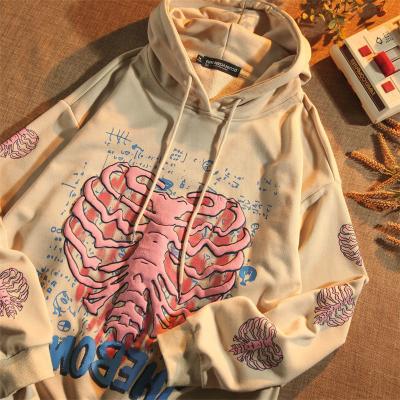 China Street Style Women's Latest Design Casual Autumn Clothing 2021 Girls Breathable Oversized Hoodie for sale