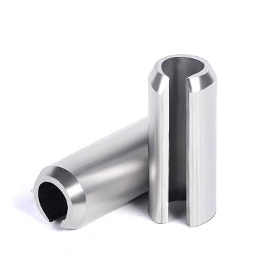 China Inner hole Customized GB879 stainless steel elastic cotter pin positioning spring cylindrical pin black hollow pin for sale