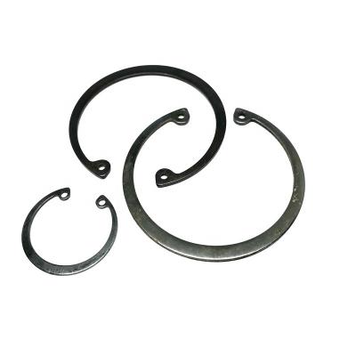 China General Industry GB893 60mm-95mm 65Mn material Spring steelHigh hardness and high strengthBearing retaining rings Retaining rings for holes for sale