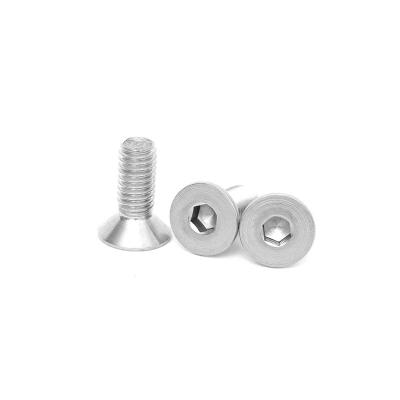 China Pan DIN7991 high strength galvanized/black/stainless steel 8.8 /10.9 micro screw screws fasteners for sale