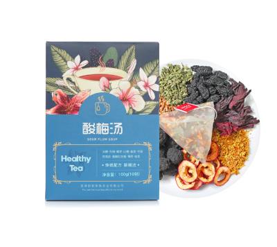 China Factory Price High Quality Hot Selling Healthy Tea Organic Plum Syrup Tea HC-029 for sale