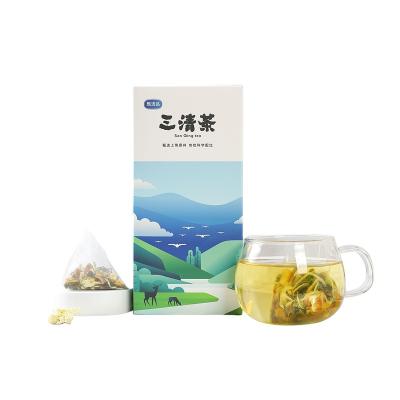 China Factory Price High Quality Cassia Seed Chrysanthemum Tea Sanqing Health Bag Tea for sale