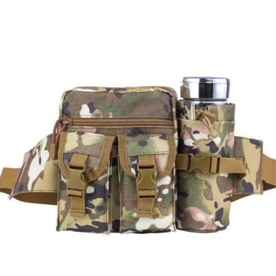 China Best Manufacture Direct Selling Anti-theft Military Cross - Body Sling Bag Pussy Pack Men Waist Bag With Water Bottle Holster for sale