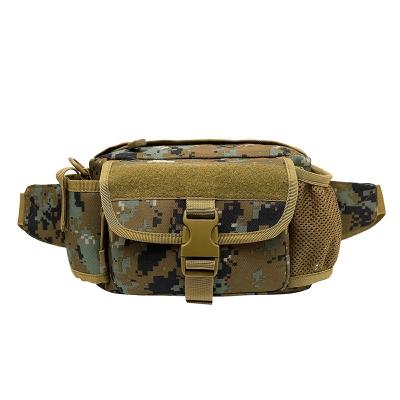 China Anti-theft Climbing Pattern Waist Belt Bag Mobile Phone Wallet Camouflage Wallet Sling Phone Pocket Travel Outdoor Mountaineering New for sale