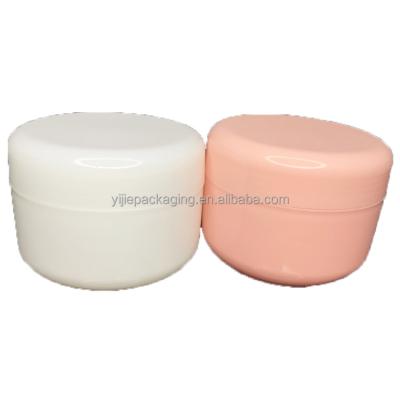 China 100g Plastic Cosmetic Containers Bottle Hair Gel Jar Face Cream Baking Cream Plastic Bottle for sale