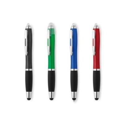 China Promotional Pen Hot Sales Plastic Ball Pen All Pen With Led Light for sale