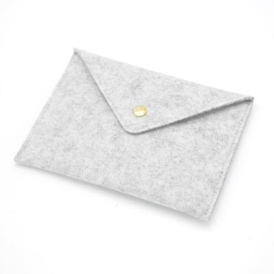 China Felt Fashion Business Notebook Portable Slim Cover Felt Bag for sale