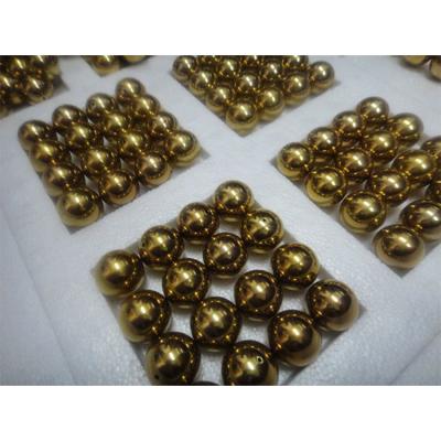 China Industry Factory Factory Sphere Cavity Metal Product Polished Brass Ball for sale