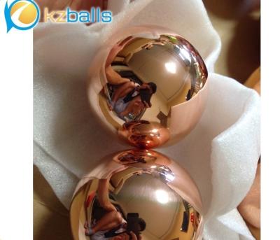 China Factory Industry Directly Sale Reddish Pure 99.99% 51 76 80 90 100 120 150mm Pure Copper Sphere for sale