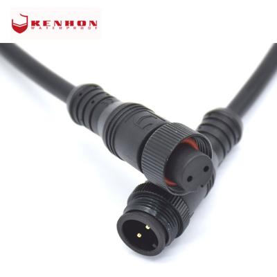 China Wholesale Customization Ip67 Ip68 Waterproof 2 Pin Molded Plug M16 Series Electrical Circular Connector en venta