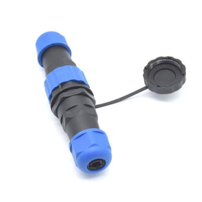 China IP68 underwater plastic circular connector male female waterproof connector zu verkaufen