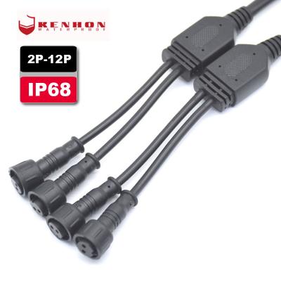 China 2 Way Ip66 Outdoor Waterproof Cable Connector 3 Ways Waterproof Connector for sale