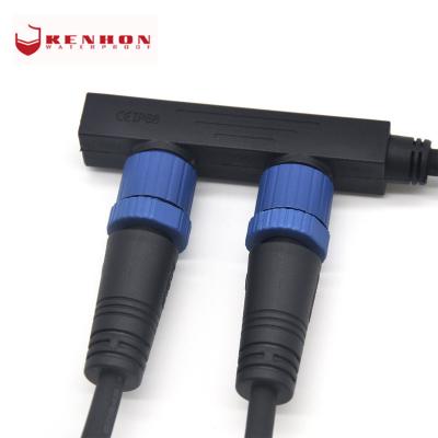 China Strong and durable10A~20A 2PIN 3PIN 4PIN ip68 waterproof cable connector for sale