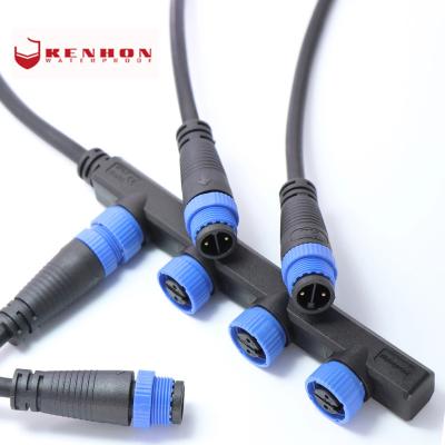 China Factory customization IP67 IP68 Waterproof Connector 4 Way 3 Way 2 Way Ip67 Connector 3 Pin F-Type Connectors for sale