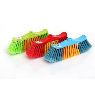 China Traditional Cleaning Broom Wooden Floor Broom Strong Flat Head With High Quality for sale