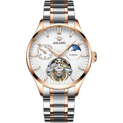 China AILANG 2021 Automatic Hollow Watch Men's Mechanical Watch Waterproof Luminous Waterproof for sale