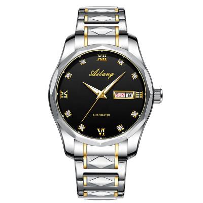 China AILANG 2021 luxury waterproof watch men's sports and leisure calendar waterproof luminous men's mechanical clock for sale