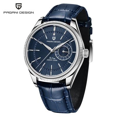 China Auto Date PAGANI DESIGN Luxury Stainless Steel Sapphire Glass Business Watches 200m Waterproof Watch New Men Quartz Wristwatches For Men for sale