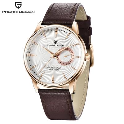 China Automatic brand men's automatic date PAGANI quartz waterproof fashion casual sports watch for sale