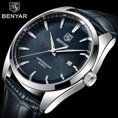 China BENYAR Men's Design Luxury Brand Men's Quartz Watch Men's Sports Waterproof Watch Luminous Watch for sale