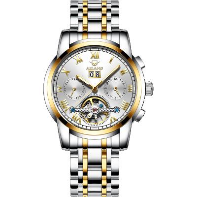 China New yard AILANG multifunctional automatic mechanical watch brand waterproof simple watch for sale