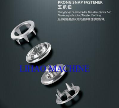 China Make fork flash button mold making with 5 in 1 for fork flash button, such as stud, plug, snap for sale