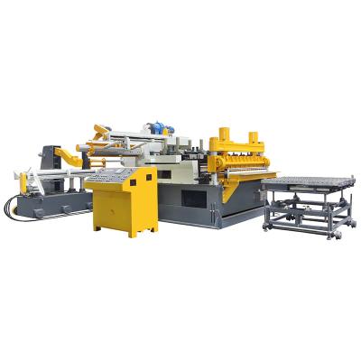 China Factory China Metal Sheet Scrap Decoiler Leveling And Cut To Length Machine for sale