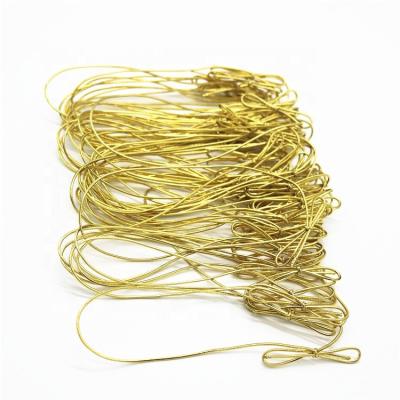 China Decoration Jewelry Box High Strength Metallic Luster Rope Holder Elastic Golden Notebook for sale