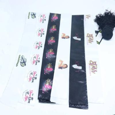 China Custom Beauty Logo Ladies Hair Satin Satin Hair Band Silk Head Wrap for sale