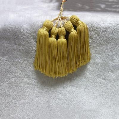 China Mobile phone made high quality decorative silk tassels for jewelry making for sale