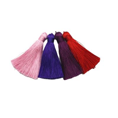 China Wholesale High Quality Handmade Mobile Phone Silk Tassels For Jewelry Making for sale