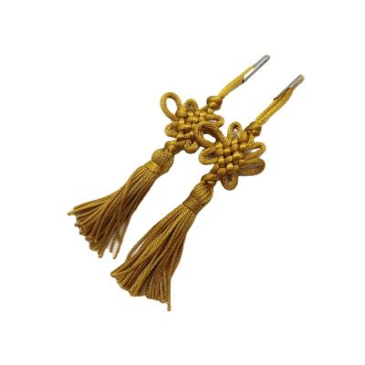 China Wholesale Mobile Phone Decorate Chinese Gold Needle Knot Tassel for sale