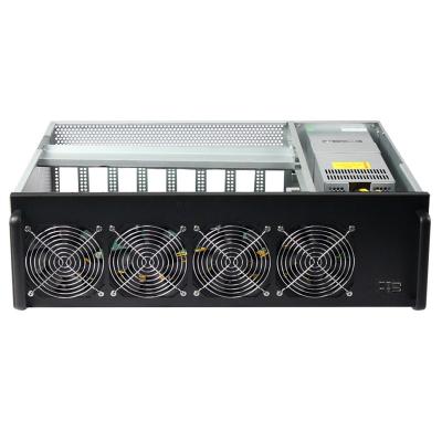 China With brand new 2400w fan gpu installation B85 card distance 65mm support all b85 cards 8 gpu for sale