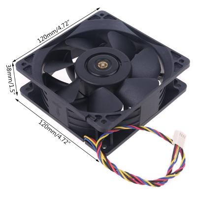 China Newest Cooling Ventilation 12038 12cm DC 12V 2.3A Axial Cooler Fans Violence Fan for sale