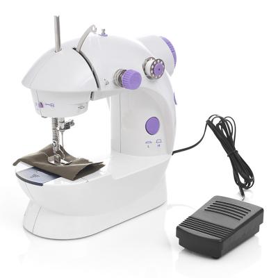 China YARN TRIMMER Factory Russian Manual Household Knitting Electric Foot Pedal Overlock Button Hole Mini Sewing Machine for sale