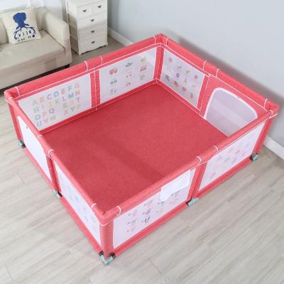 China Modern Barrier Children Indoor and Outdoor Mesh Game Fence of Playpen Baby Playpen from Children's Game for sale