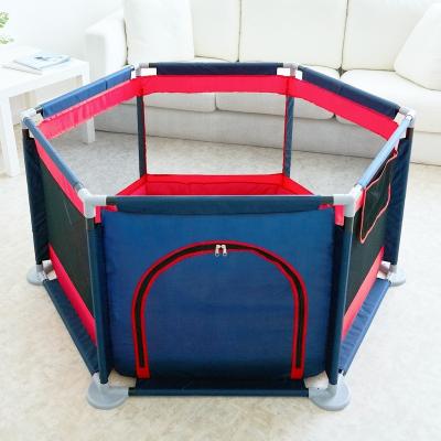 China Modern Barrier Children Indoor and Outdoor Mesh Game Fence of Playpen Baby Playpen from Children's Game for sale