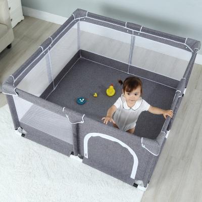 China Modern Portable Center Yard Safety Playpen Children Home Indoor Baby Play Yard Barrier for sale