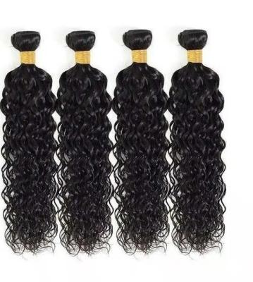 China Color 1B Deep Wave Human Hair Brazilian Deep Wave Weave Bundle Natural Remy Deep Curly Raw Hair Extension for sale