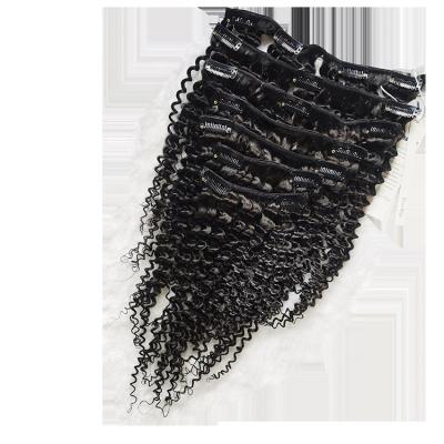 China 100% Professional Deep Wave Hair Extension Remy Hair Clips Bundle From Deep Wave Maker for sale