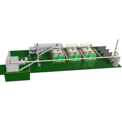 China Air Switch Control Large Capacity Organic Food Waste Disposal Recycling Composting System for sale