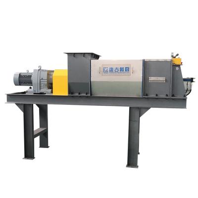 China Environmental Screw Extrusion Dewatering Machine Kitchen Food Waste Screw Press Dewatering Device for sale