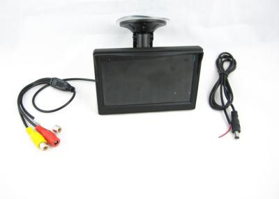 China 5 Inch Suction Cup Mount Car LCD Monitor With TFT LCD Digital Panel for sale