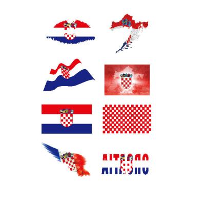 China 2022 Temporary Custom World Cup Tatooes World Flag Event Sport Celebration Activities Tattoo Stickers for sale