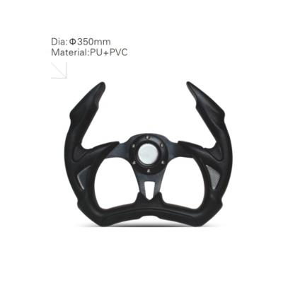 China Fashion Car Accessories 14 Inch PVC PU Steering Wheel Cover Car Modified Wheel Cover Universal for sale