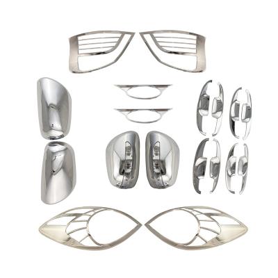 China ABS Good Quality Car Exterior Accessories Auto Chrome Set For 2006 Car Model Car ABS Chrome Full Set for sale