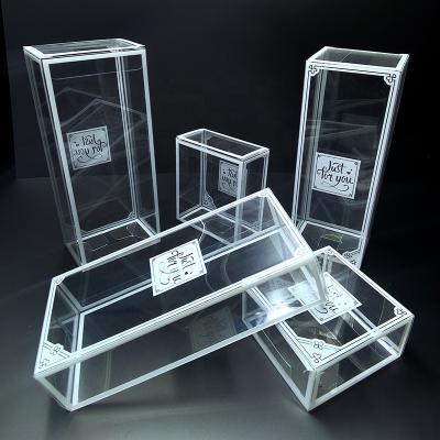 China Recyclable Custom Plastic Boxes PVC Box Packaging Transparent Clear Packaging Box for sale