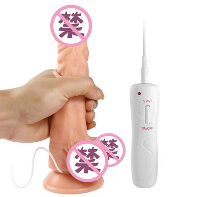 China Realistic Dildo Penis Toys Natural Sex Dildos Adult Ultra Soft Electric Dildo And Vibrators For Women Huge Vibrating Dildo Realistic Penis Toys Sex Adult Ultra Soft Sex Vibrator for sale