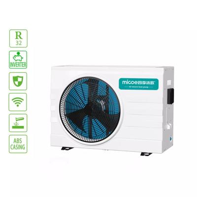 China Easy Installation Water Heater Air Source Heat Pump High Temperature Heat Pump with Anti-Legionella Auto-Defrost WiFi Water Chiller for sale